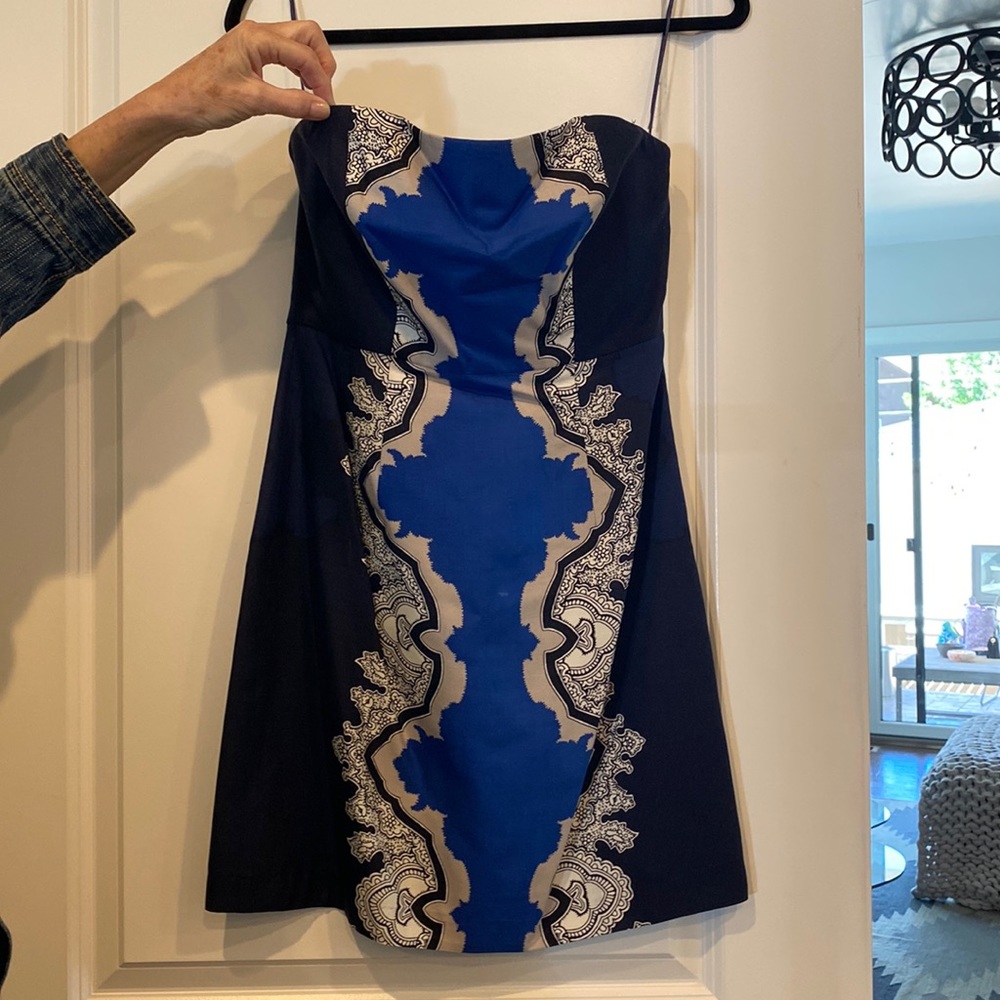Tibi strapless dress